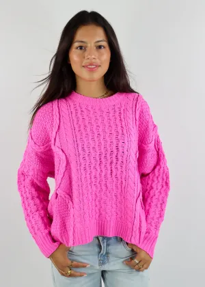 Miss You More Sweater ★ Bubblegum