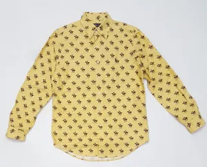 Nwt Polo Ralph Lauren Allover Man on Horse Classic Fit Button Down