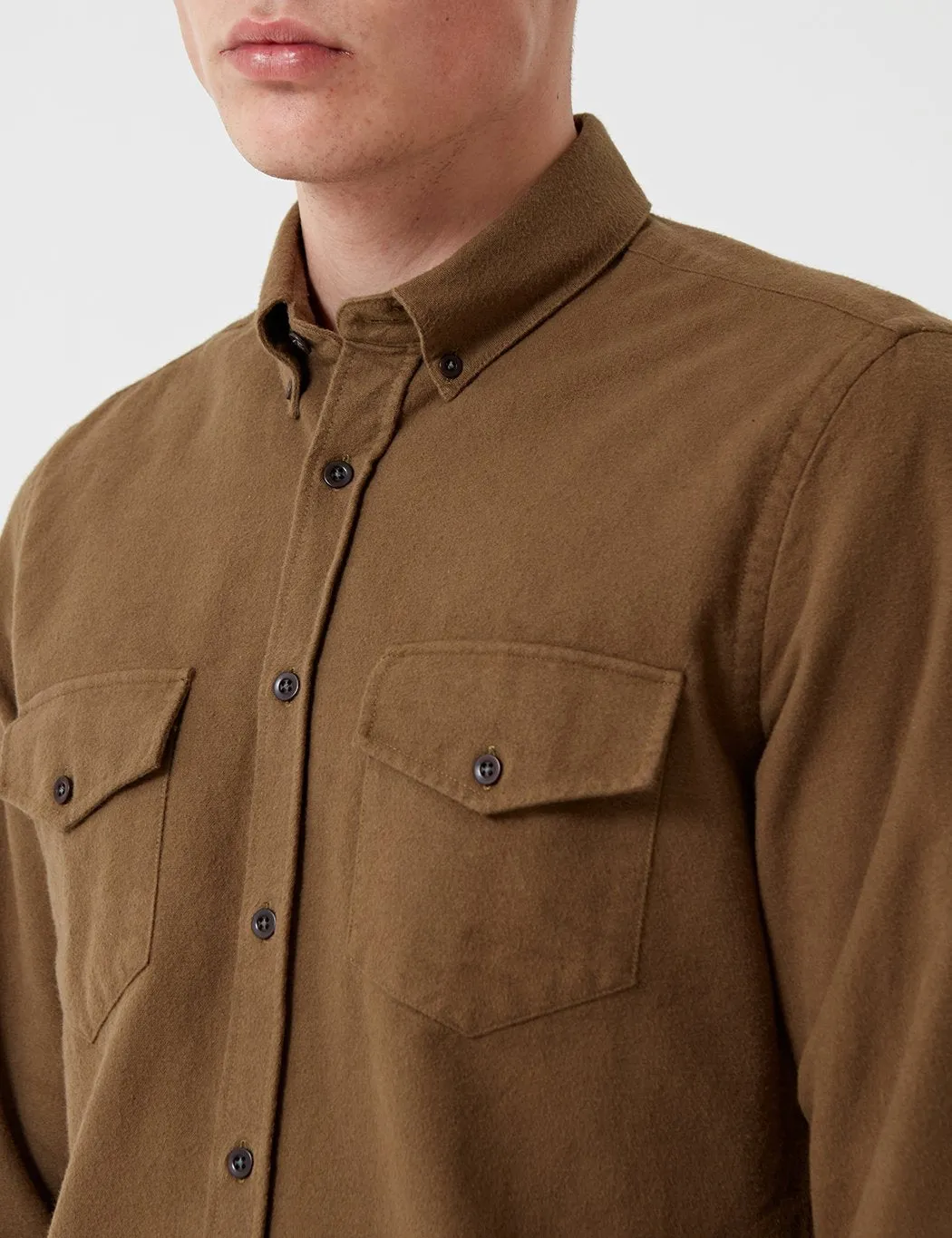 Portuguese Flannel Campo Shirt - Green