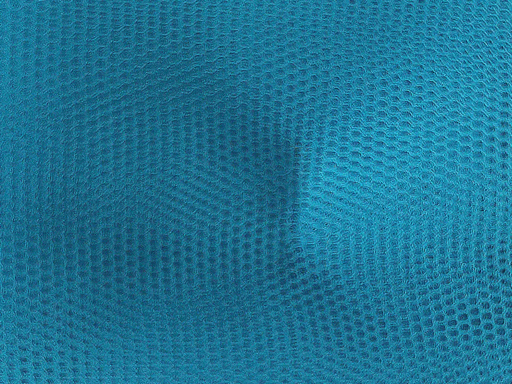 Precut of 1 Meter of Aqua Blue Plain Net Fabric