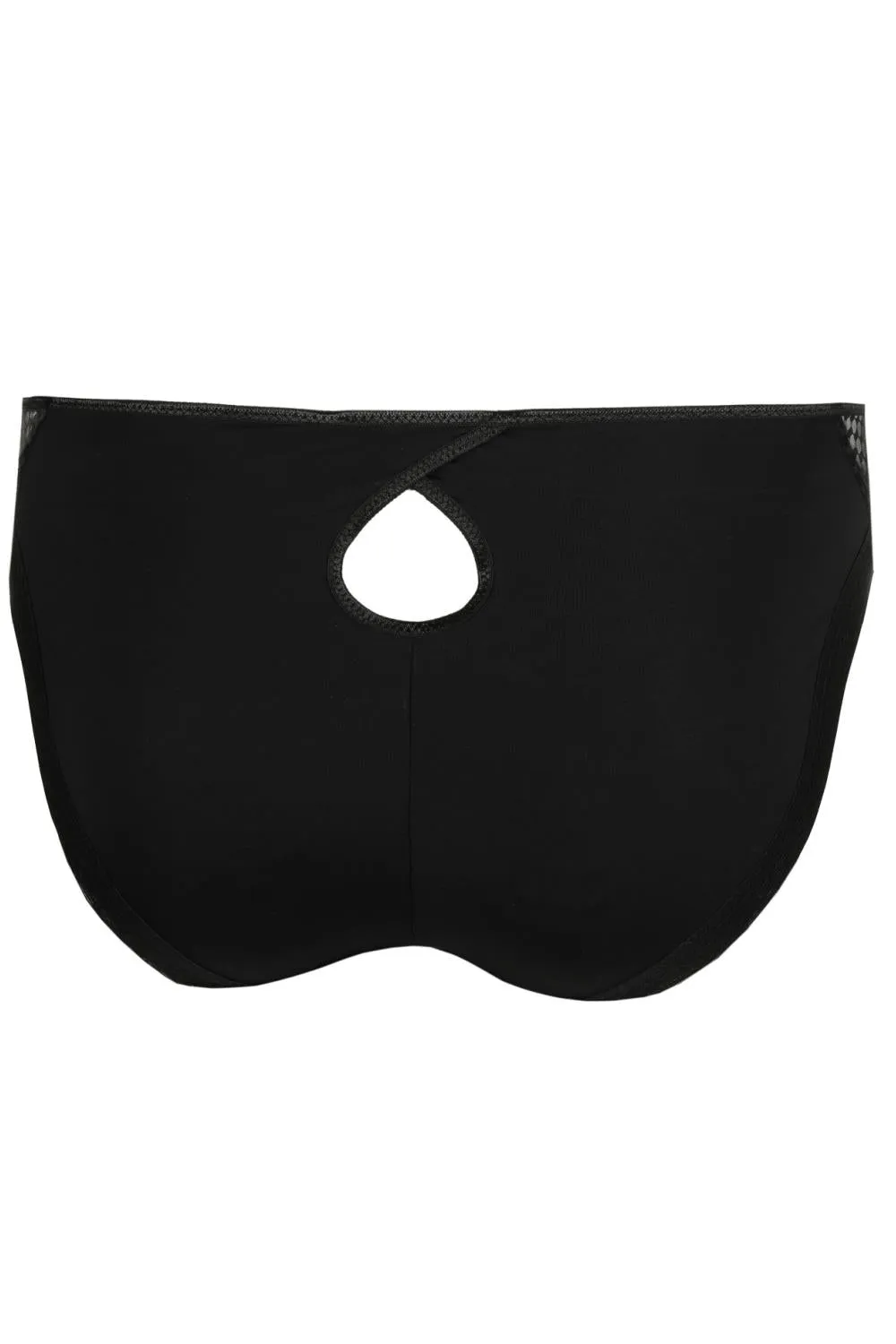 Prima Donna Twist Glass Beach Rio Brief, Black (0542350)