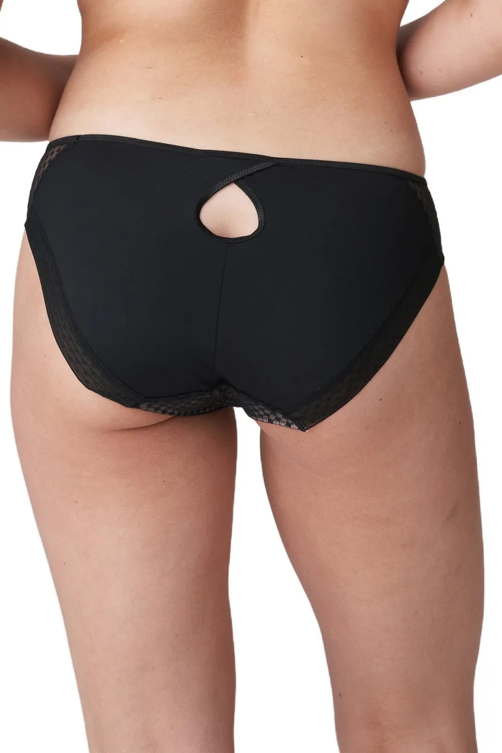 Prima Donna Twist Glass Beach Rio Brief, Black (0542350)