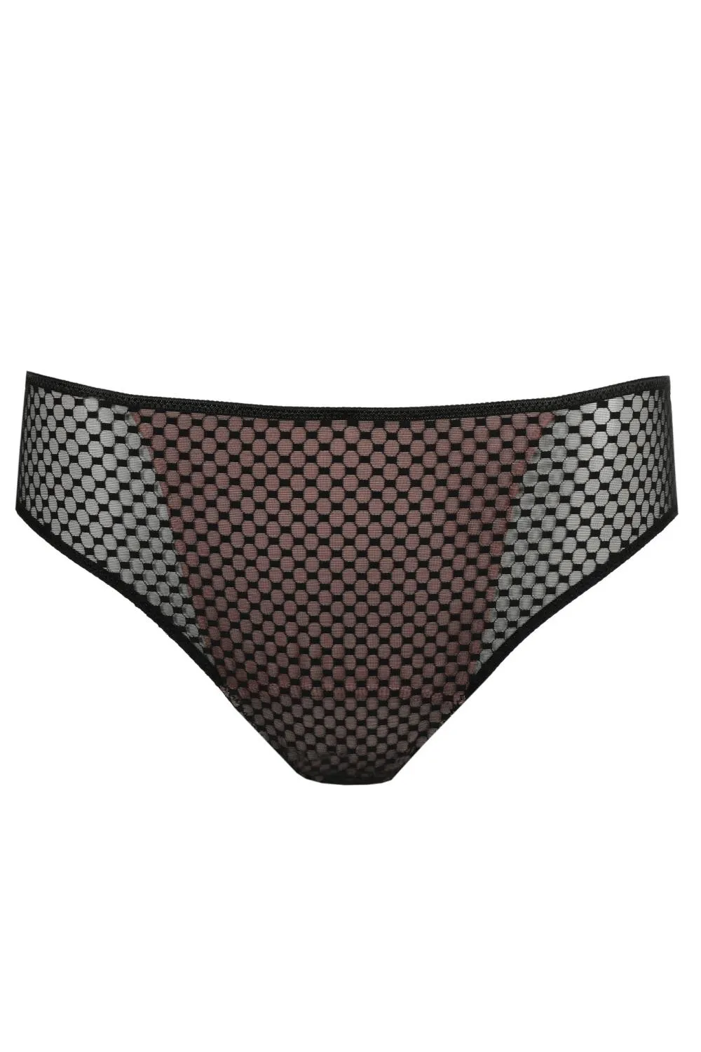 Prima Donna Twist Glass Beach Rio Brief, Black (0542350)