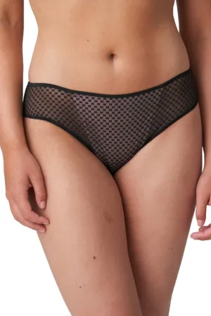 Prima Donna Twist Glass Beach Rio Brief, Black (0542350)