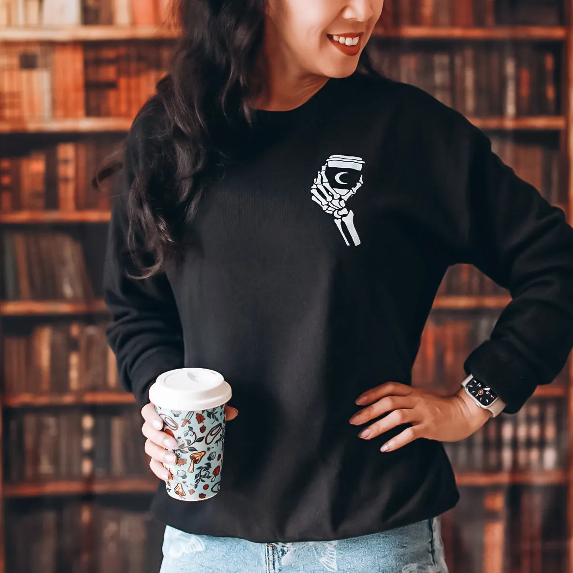 Read All Night Pullover Sweater