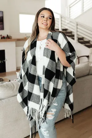 S'all Good Y'all Buffalo Plaid Shawl