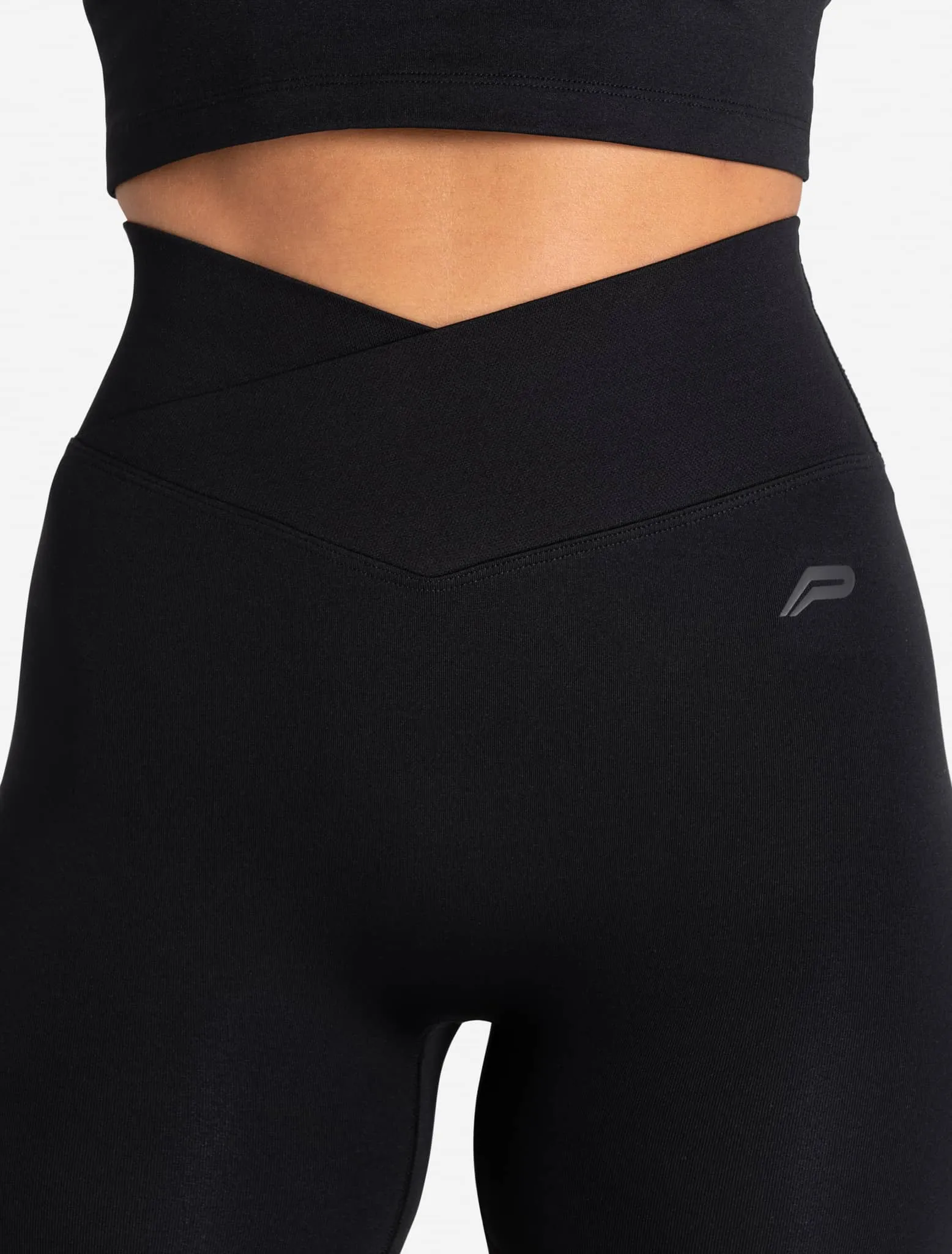 Sculpt Seamless Scrunch Shorts - Black