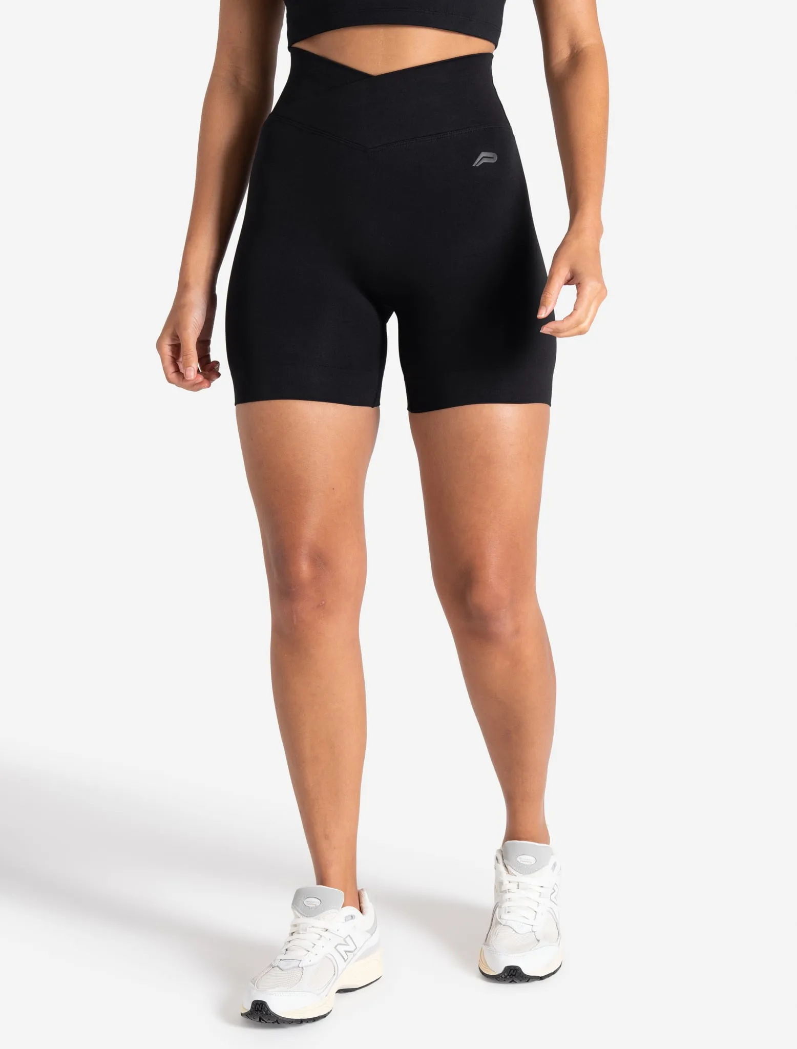 Sculpt Seamless Scrunch Shorts - Black
