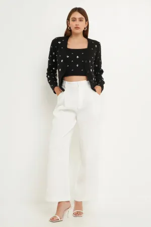 Sequin Embellished Cardigan