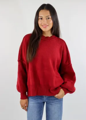 Tattooed Heart Sweater ★ Red