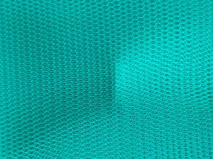 Teal Plain Net Fabric (Wholesale)