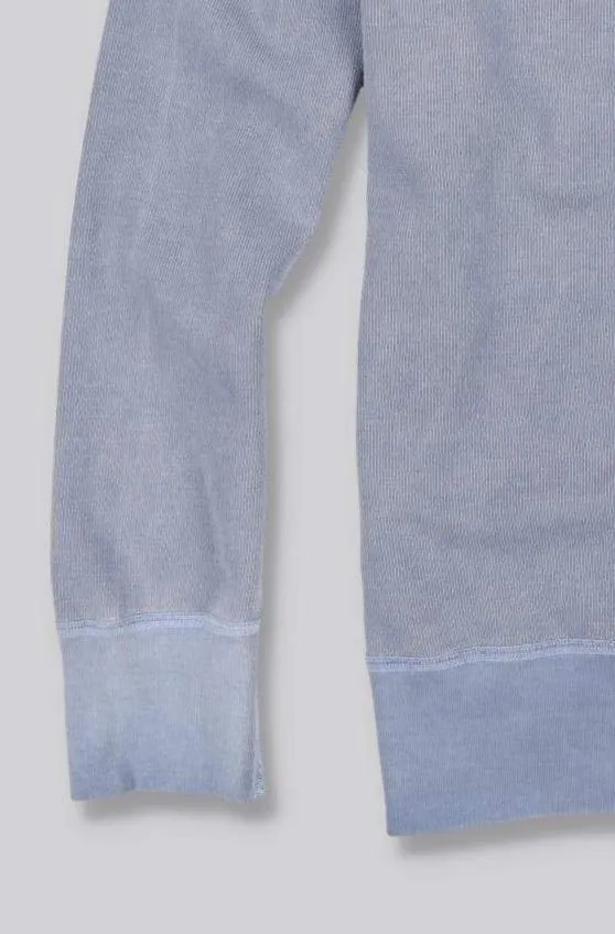 Thermal Pointelle Zip Cardigan (Air Force)