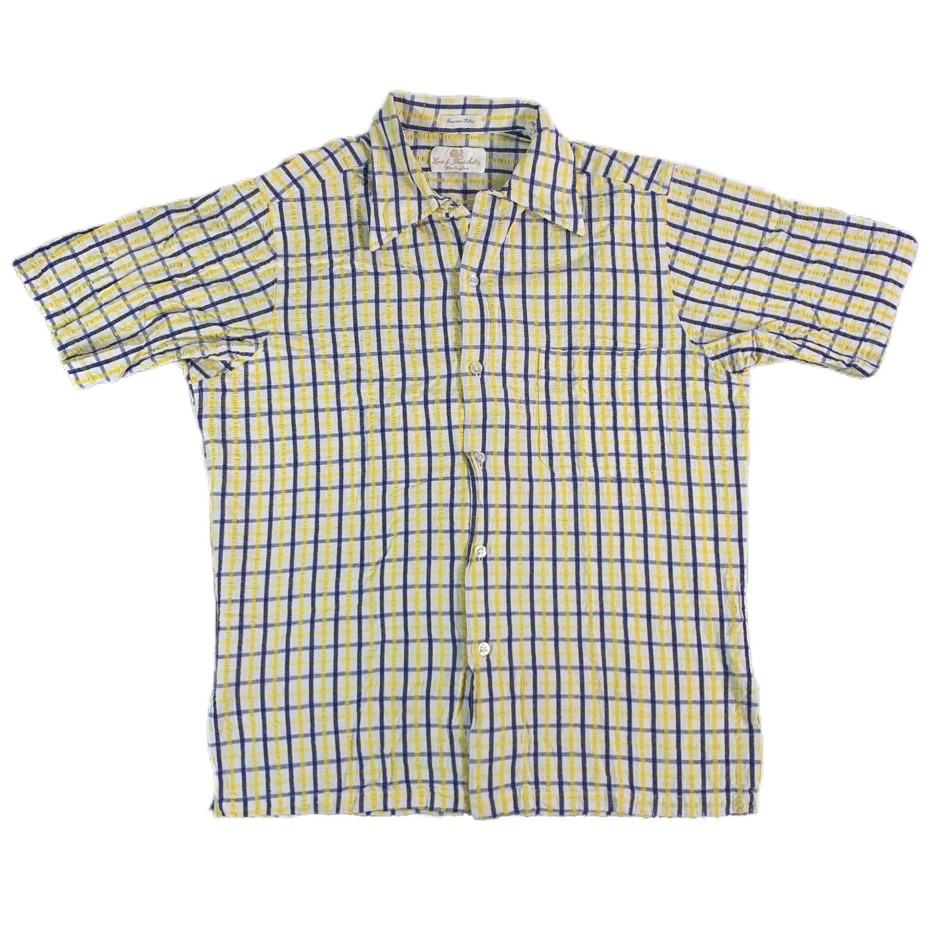 Vintage Lewis & Thos. Saltz "Button" Shirt