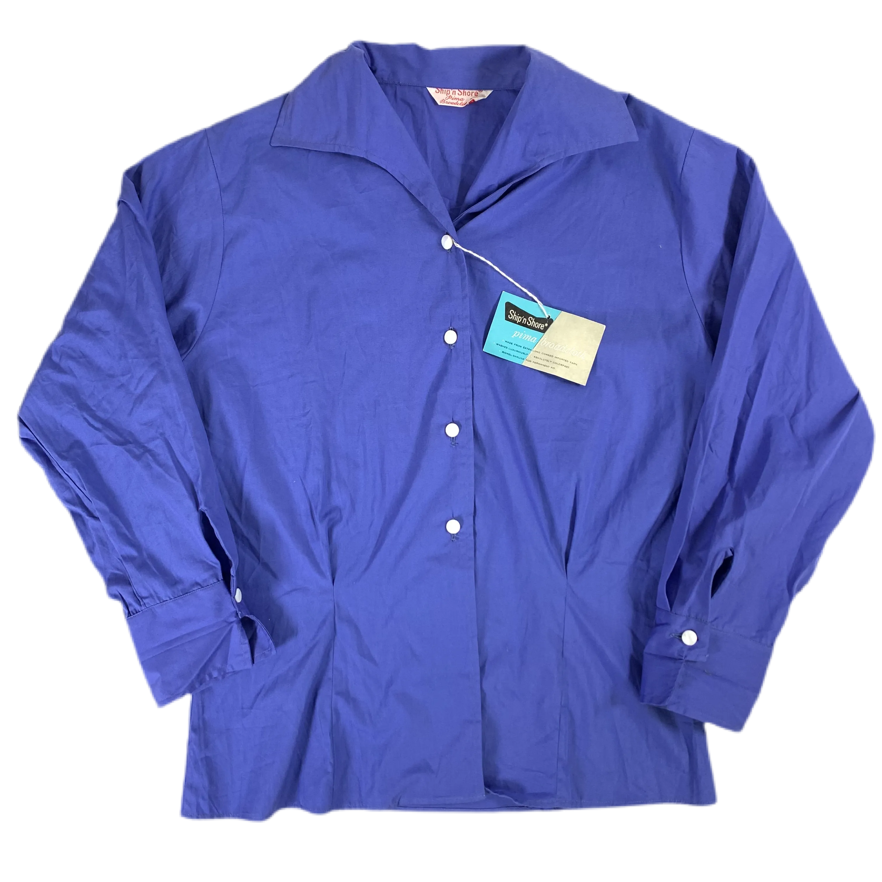 Vintage Ship 'N Shore "Prima Broadcloth" Blouse