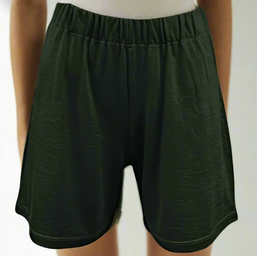 Women's Merino Wool Comfy Shorts With Pocket